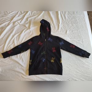 PSYCHO BUNNY HOODIE MEDIUM